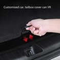 thumbnail image 3 of A Cubierta de placa de alféizar de maletero de coche, Protector de Abs, protectores de parachoques de umbral para tesla-y, 3 of 5