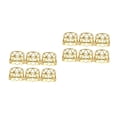 thumbnail image 4 of MLINS 12 pcs  Golden Napkin Rings Napkin Holders Serviette Buckle Wedding Napkin Rings Wedding Dinner Table, 4 of 8