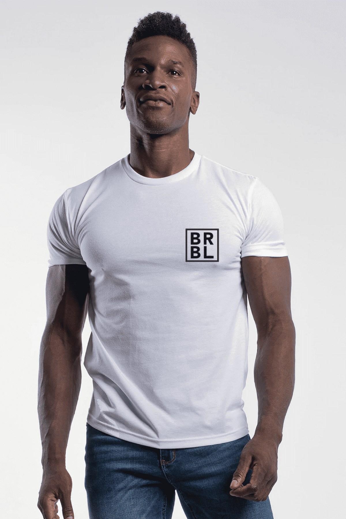 Barbell Apparel The Boundaries Tee in White XL
