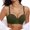 Army Green, variant on ZZwxWA Bras for Women Soft Support Adjustable Spaghetti Strap Seamless Bralette Full-Coverage Push Up Comfort Everyday Bra