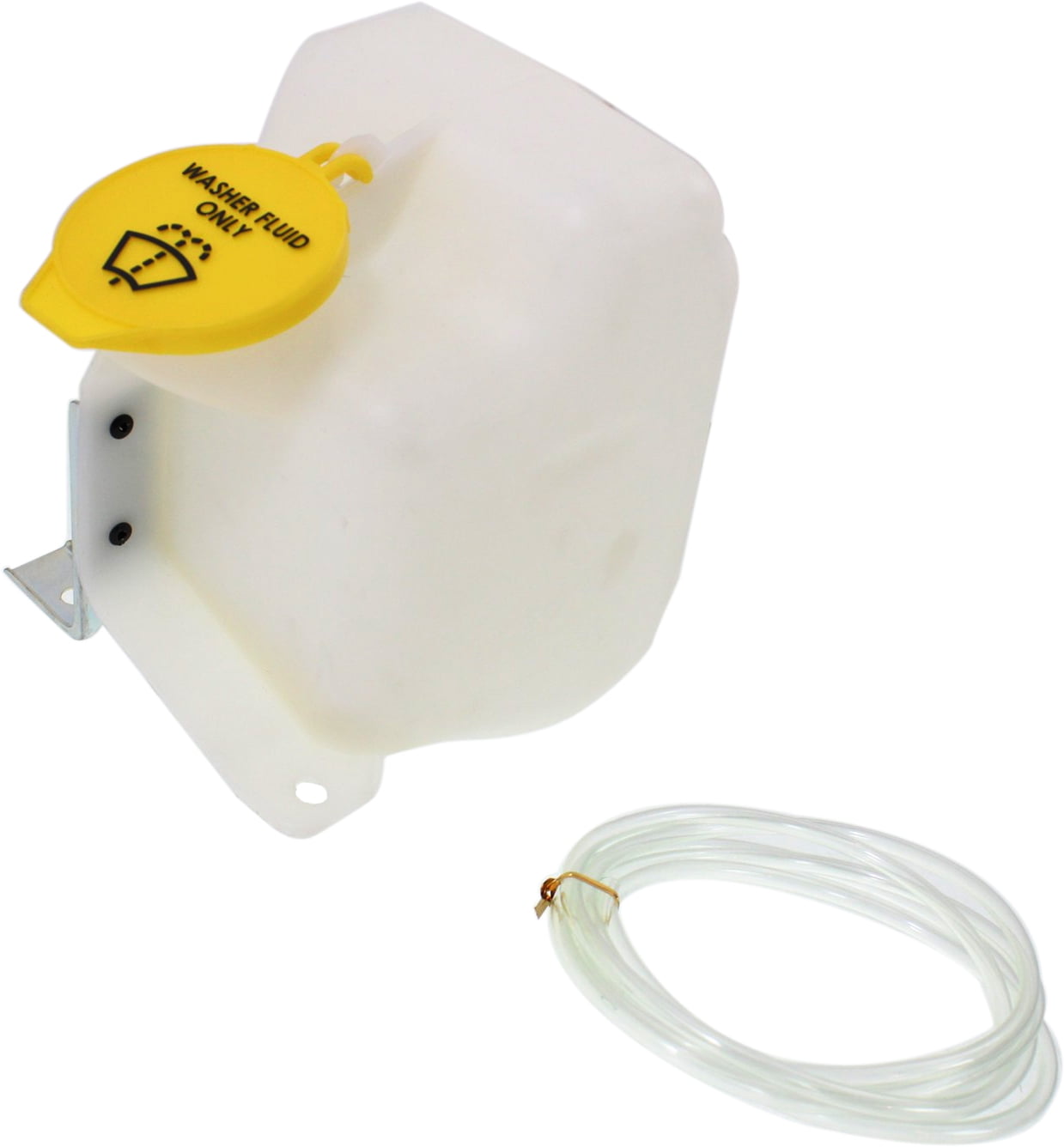 Washer Reservoir Compatible with JEEP WRANGLER 1997-2002 Assembly with Pump and Cap Single Pump