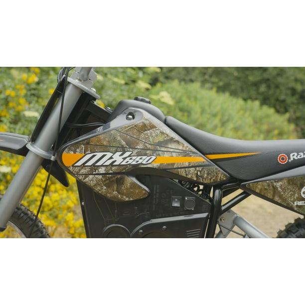 Razor x Realtree Dirt Rocket MX650 - 36V Electric-Powered Dirt