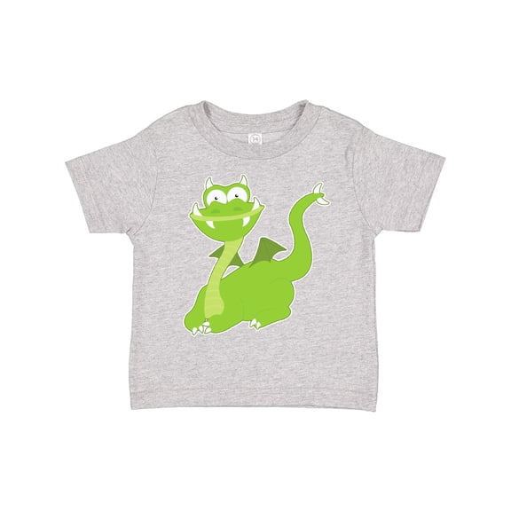 Inktastic Green Dragon Boys or Girls Toddler T-Shirt