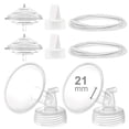 thumbnail image 1 of Kit de partes para extractor de leche Maymom con flange y válvula de 21mm, 1 of 9