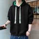 thumbnail image 3 of Sudadera con capucha verde sólida para hombre, sudaderas de lujo al por mayor a bajo precio, sudaderas baratas, divertidas, Y2k, ropa de diseñador vintage de los años 90 para hombre, 3 of 5