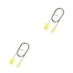thumbnail image 2 of Methold Cepillo de resorte Herramienta de limpieza Ranura Limpiaparabrisas Mango largo Fácilmente agarrado Comodidad Elasticidad Eliminador de Amarillo 2Conjunto, 2 of 6