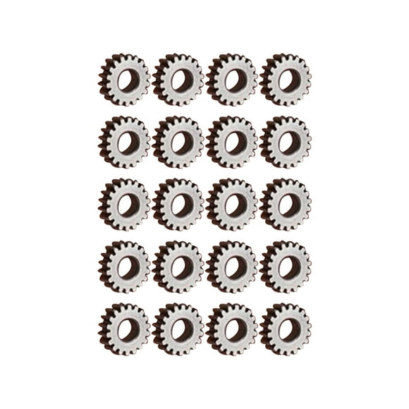 20PCS 0.3 Modulus Metal Gear Small Motor Gear Reduction Gear Hole 2.55MM TAPDRA Spare Part