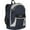 Gray, variant on Unisex Two-Tone Backpack with Mesh Pockets, Red Black