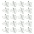 thumbnail image 2 of 20 pcs Clear Shelf Pegs Kitchen Cabinet Shelf Pin Shelf Support Peg Cabinet Shelf Pegs, 2 of 8