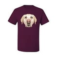 thumbnail image 2 of Wild Bobby, Golden Retriever Cute Gift, Dog Lover, Men Graphic Tee, Maroon, Medium, 2 of 4
