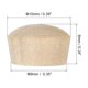 thumbnail image 2 of Tapones de agujero de bolsillo Uxcell, tapones de cabeza redonda de madera, cubiertas de tornillo de madera, tapones de agujero de tornillo de muebles, tapón de madera de 3/8 pulgadas, 2 of 5