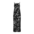 thumbnail image 6 of Yubnlvae Floral Jumpsuits for Women - Boho Wide Leg Rompers with Pockets (Summer Vacation, Casual Beach Overalls) Black L, 6 of 6