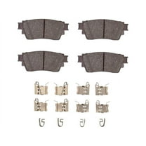 Rear Brake Pad Set - Compatible with 2022 - 2024 Mitsubishi Outlander 2023