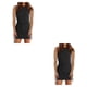 thumbnail image 2 of Minnieouse Vestido estético Faldas informales Traje de verano Camiseta sin mangas con cuello Cordón Sin rebabas Mini vestidos de larga Type5 NO5, 2 of 6