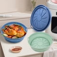 thumbnail image 2 of CSChome Grill Pan Baking Pan Food Grade Non Stick Silicone Safe Frying Pot Liner Roasting Tray, 2 of 6
