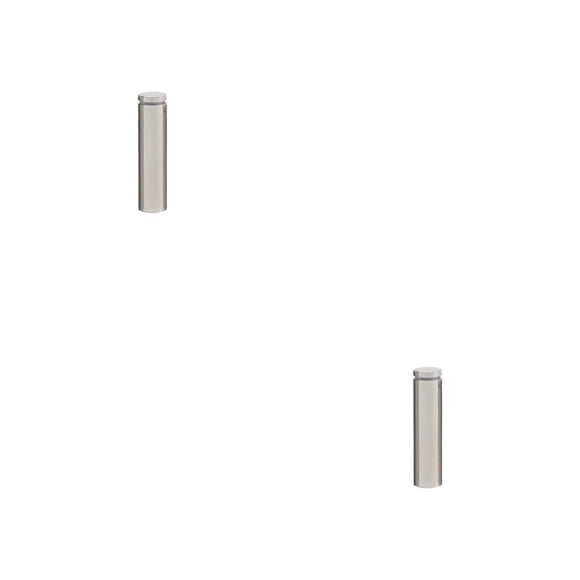 Speravity Tornillo de publicidad Instalación fácil Espejo de vidrio Clavo Tuerca a prueba de herrumbre Perno Soporte para colgar en la pared Capacidad de 16x80mm 2piezas Speravity CBP339059