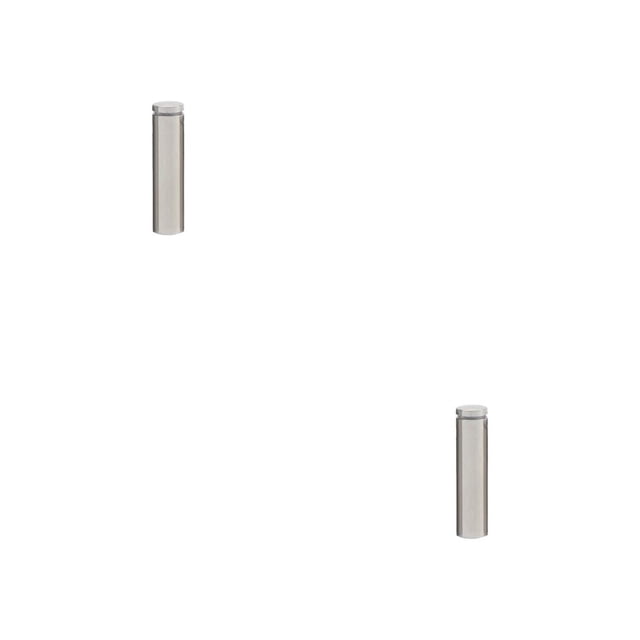 Speravity Tornillo de publicidad Instalación fácil Espejo de vidrio Clavo Tuerca a prueba de herrumbre Perno Soporte para colgar en la pared Capacidad de 16x80mm 2piezas Speravity CBP339059
