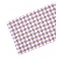 thumbnail image 1 of 13 x 36 Po Chemin de Table Nervuré&44; Toro Beige à Carreaux, 1 of 1