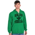 thumbnail image 3 of Real Men Build Auto Mechanic Life Zip Hoodie Sweatshirt Men Brisco Brands 2X, 3 of 6