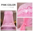 thumbnail image 3 of Mosquito Net Canopy Bed Curtains Dome Princess Stars Bed Tent for Girls Boys Kids Double Twin Full Queen Size Bed, Room Decor, Pink, 3 of 9
