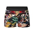 thumbnail image 3 of Ropa interior para hombre de seda de leche con diseño gráfico de Demon Slayer, bóxer para hombre, calzoncillos para hombre, calzoncillos tipo bóxer cortos, 3 of 5