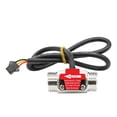 thumbnail image 3 of DC3.5-24V DN15 Flowmeter G1/2 Stainless Steel Sensor Water Flow Sensor Heater Flow Sensor Turbine 1-25L/min ,Accurate Measurement, 3 of 6