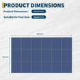 thumbnail image 6 of Commercial Inground Pool Covers,  Heavy Duty Pool Safety Cover, UL Classified to ASTM F1346, 500 Lbs Capacity, UV Resistant & Water-Saving, Easy Set Up for Home & Commercial Use, 6 of 9
