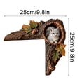 thumbnail image 3 of Velmasee Forest Animal Tree Doorway Door Frame Corner Decor - 2D Realistic Print Smooth Wood No-Drill Install, Rustic Woodland Ornament for Fall Christmas Home Wall Corner Decor, 3 of 8