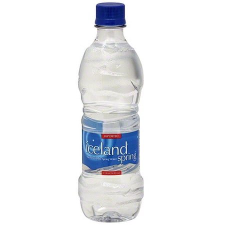 Iceland Spring Natural Spring Water  16.9 oz (Pack of 24)