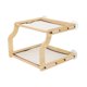 thumbnail image 1 of Hamaca para gatos de ventana, cama transpirable para gatos de interior, ideal para dormir y trepar, con marco de madera y fuertes ventosas para el, 1 of 9