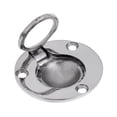 thumbnail image 3 of (Paquete de 4 Piezas) Manija de de de Escotilla para de Piso Hecha de material acero Inoxidable, forma forma forma , Diámetro: 49 Mm Cola Tirador de anillos, 3 of 5
