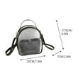 thumbnail image 3 of TUOBARR One Shoulder Crossbody Bag Leather Large Capacity Multi Compartment Women Bag, 3 of 3