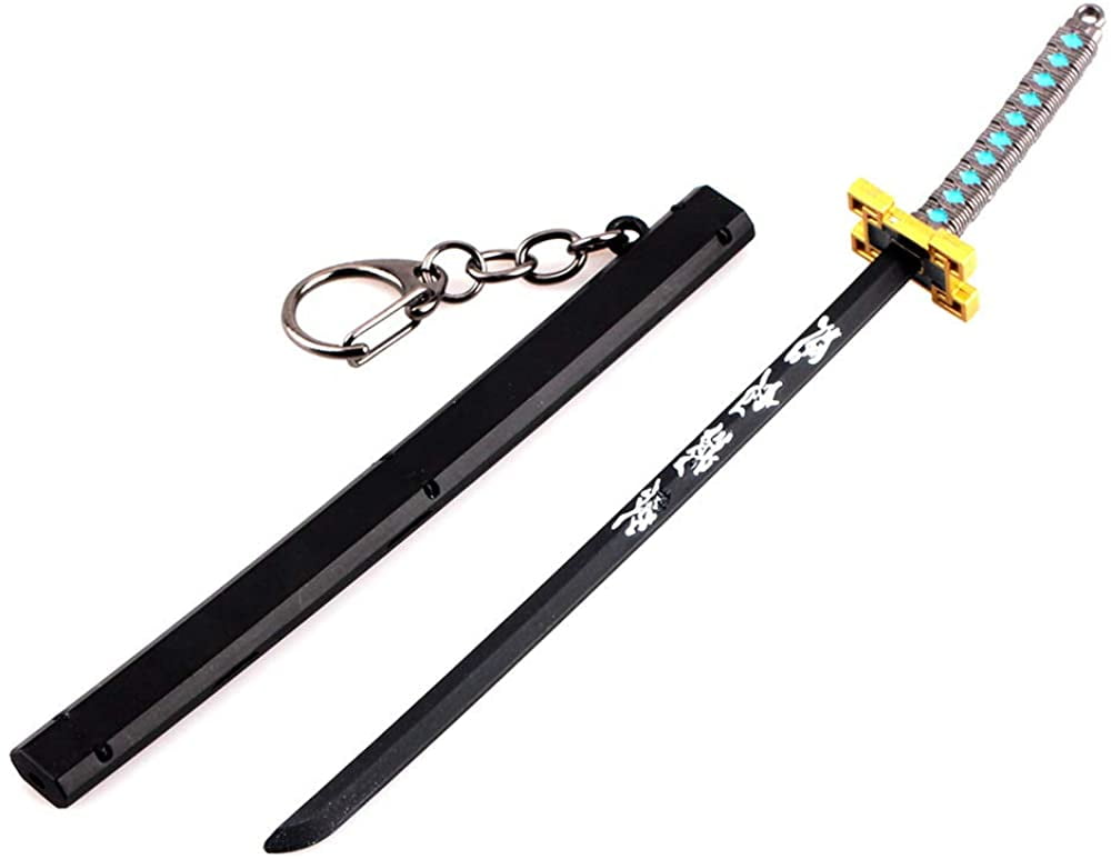 Buy Demon Slayer Sword Mini Katana Keychains Anime Figure Tanjiro For