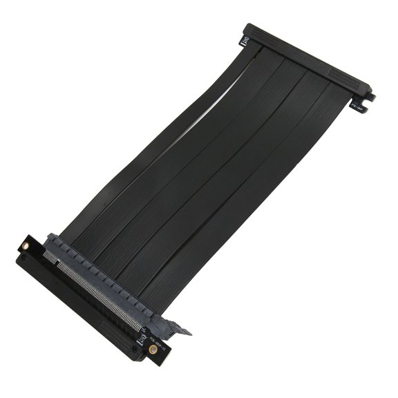 Cable De Extensión De Tarjeta Gráfica Inversa Dual, Cable Elevador Ultra PCIE 4.0 X16 Sin EMI, Ultraflexible, De Alta Velocidad, Plegable Para PC