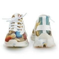 thumbnail image 4 of 2024 Seashell On The Beach Women Or Men Lace Up Flat Sneakers Female Mesh Walking Footwear, 4 of 8
