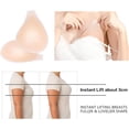 thumbnail image 3 of Sticky Bra Silicone Adhesive Bra for Women Invisible Bras for Backless Strapless Dress Nippless Covers Push Up Bra, 3 of 7
