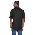 thumbnail image 2 of UltraClub 8425 Performance Interlock Polo Black XX-Large, 2 of 3