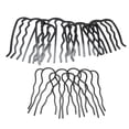 thumbnail image 6 of Vintage Style Hairpins, 8 Pack Black Metal U,Shaped Combs For Updos  Classic Looks, 6 of 6