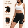 thumbnail image 3 of OEIOEI No Show Slip Shorts for Women High Waisted Seamless Underwear 3 Pack(S,Black), 3 of 9