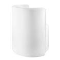thumbnail image 4 of Modway Della Performance Velvet Fabric Swivel Chair in White, 4 of 9