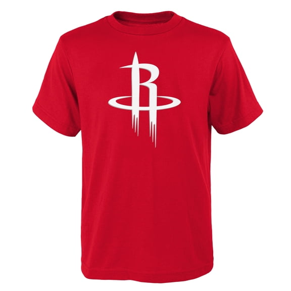 Youth Outerstuff Red Houston Rockets Primary Logo T-Shirt