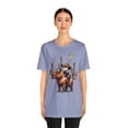 thumbnail image 3 of Capybara Opossum Bella & Canvas Unisex Short Sleeve Cotton T-Shirt,XS - 4XL, 3 of 4