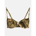 thumbnail image 5 of Kacey Lee Women's and Women's Plus Underwire Bikini Top with Seaming, Sizes XS-3X, 5 of 5