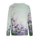 thumbnail image 5 of Tops de Mujer Camisas de Manga Larga Moda de Otoño Blusa de Camiseta Informal Con Estampado de Cuello Redondo Odeerbi ODB149263, 5 of 5