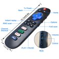 thumbnail image 4 of 2 Pcs Télécommande de Remplacement pour Téléviseur, Compatible avec TCL/Hisense Roku/Onn Roku etc., 4 of 5