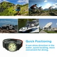 thumbnail image 3 of Sonducket Brújulas Buceo Escala clara Navegación Ventana lateral Ajustable Posicionamiento rápido Reloj Esfera luminosa con correa carpas, 3 of 6