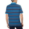 thumbnail image 2 of Tommy Hilfiger Mens Striped Interlock Polo Navy Blazer/Multi XX-Large, 2 of 3