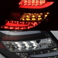 thumbnail image 3 of AKKON - For 11-14 Benz W203 C-class 4 Doors Sedan Black Bezel Rear LED Tail Lights Brake Lamps Replacement Pair, 3 of 3