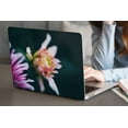 thumbnail image 3 of KSK KAISHEK Compatible MacBook Pro 13" Case Early Late 2012/2013/2014/2015 Release Model A1425 & A1502, Plastic Protective Case Hard Cover + Black Keyboard Cover, Flower 1931, 3 of 5