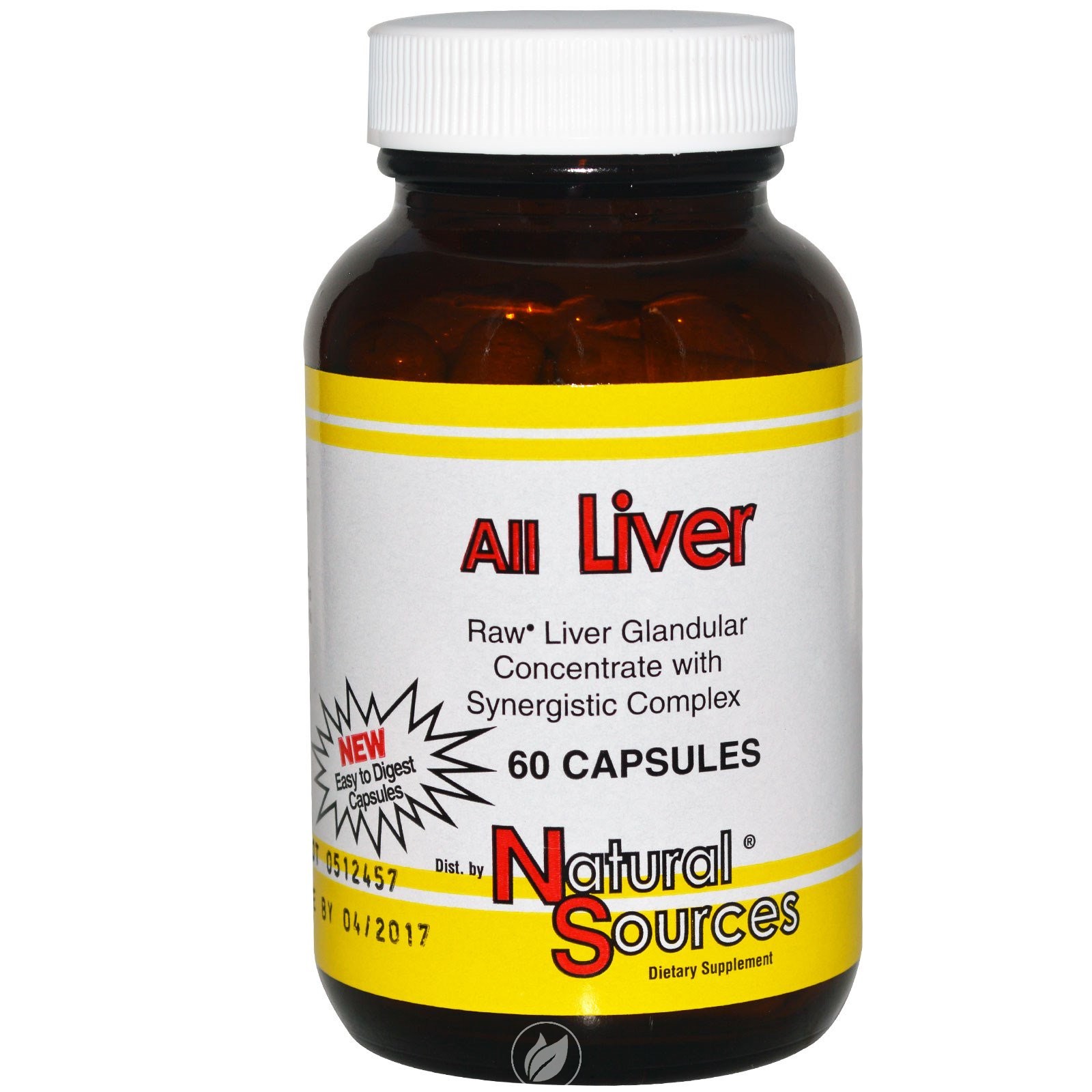 (2 Pack) Natural Sources All Liver 60 Capsule